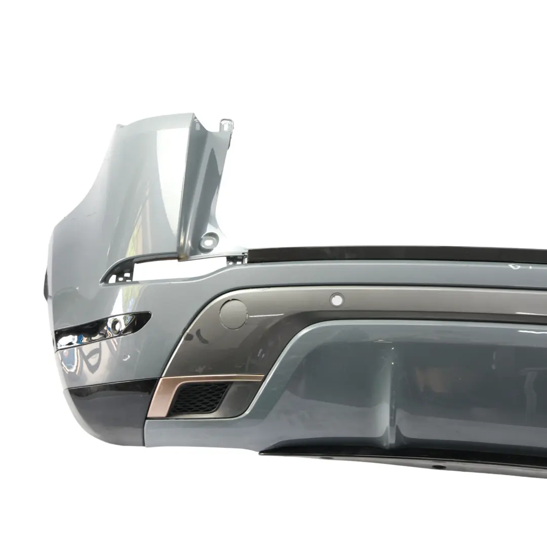 Bumper Cover Panel Nolita Grey - LOJ to Range Rover Evoque L551 Rear with Part number LR135016 Range Rover Evoque L551 Rear Bumper Cover Panel Nolita Grey - LOJ - SKU LR135016-NOL - Part number LR135016