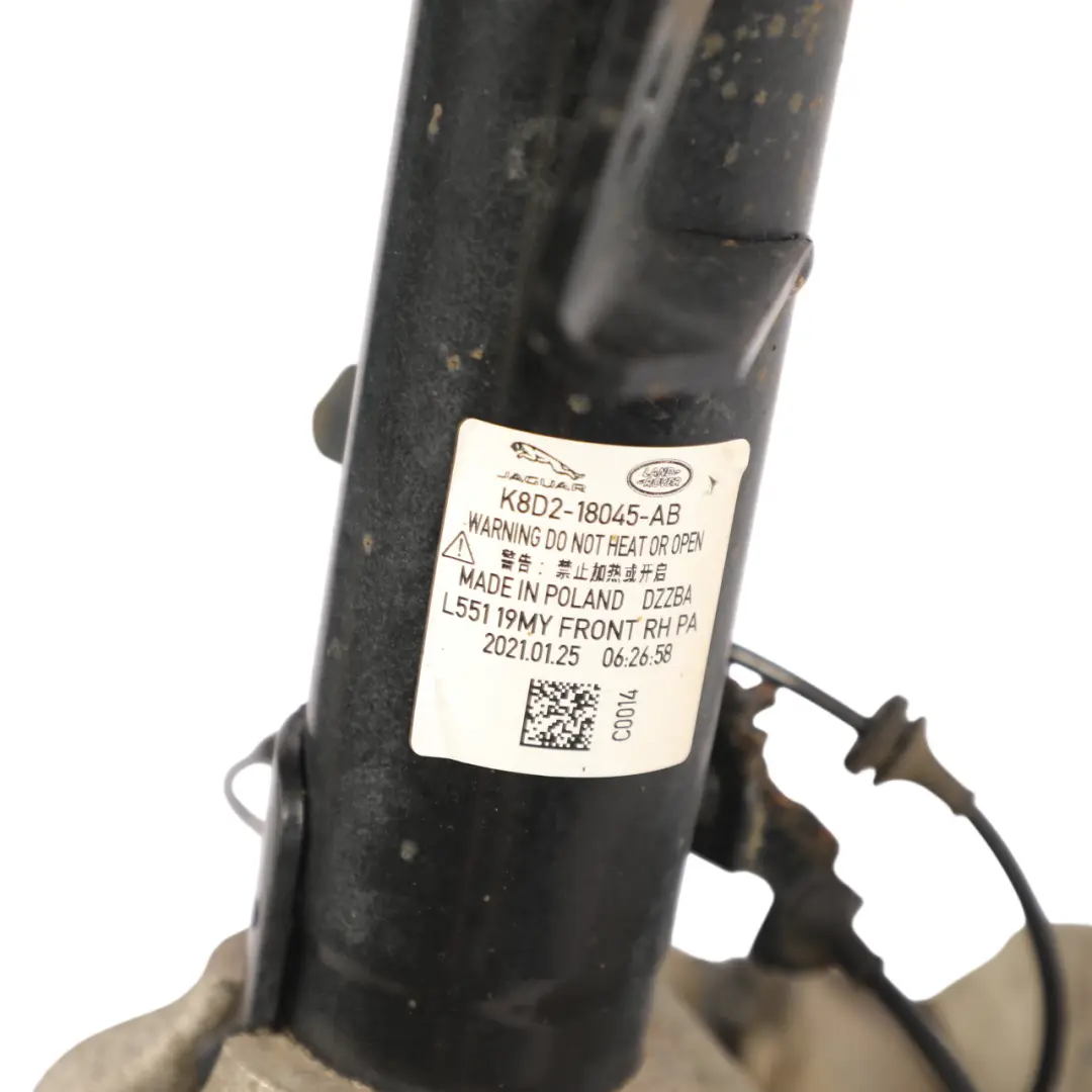 Range Rover Evoque L551 Jambe Suspension Avant Droit Amortisseur Disque Frein - SKU LR114037-1 - Numéro de pièce LR139867
