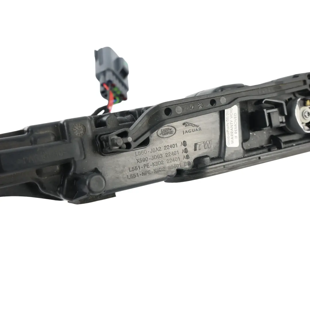 Range Rover Evoque L551 Front Door Handle Left N/S Nolita Grey - LOJ - SKU LR144890-NOL - Part number LR144890