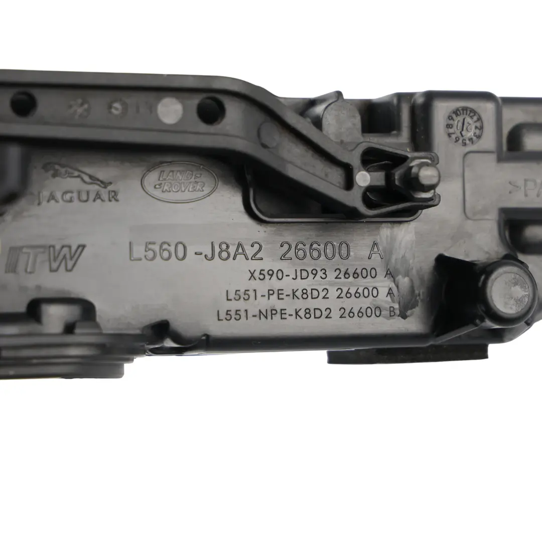Range Rover Velar L560 Door Handle Rear Right O/S Santorini Black - 820 LR144891 - SKU LR144891-SAB - Part number J8A2-26600-A