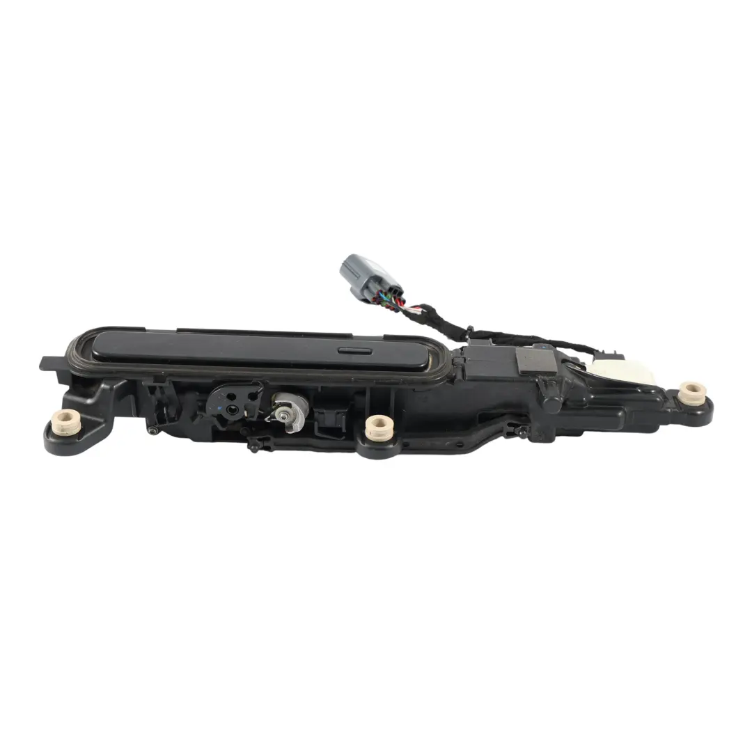 Tirador Puerta Trasero Exterior Izquierdo Negro Santorini para Range Rover Velar L560 con número de pieza LR144894 Range Rover Velar L560 Tirador Puerta Trasero Exterior Izquierdo Negro Santorini - SKU LR144894-SAB - Número de pieza LR144894