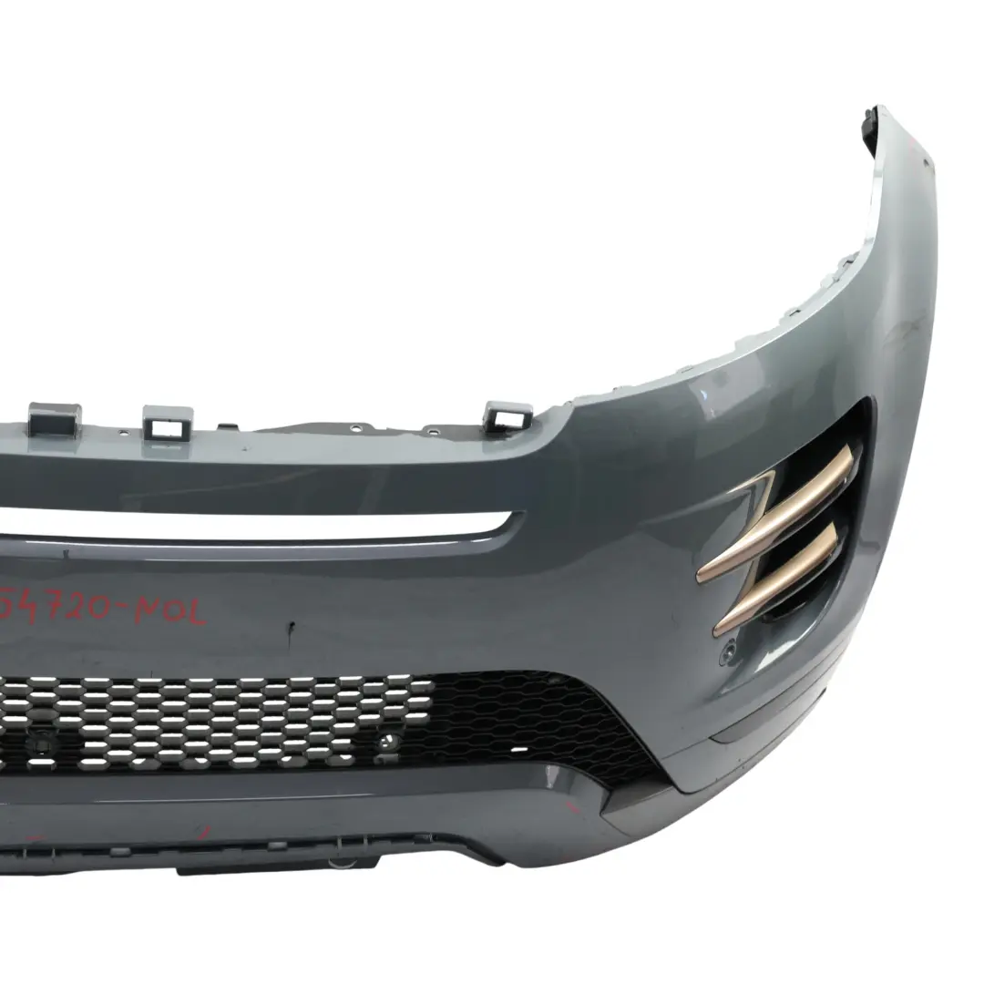 Front Bumper Cover Panel Nolita Grey - LOJ to Range Rover Evoque L551 with Part number LR154720 Range Rover Evoque L551 Front Bumper Cover Panel Nolita Grey - LOJ - SKU LR154720-NOL - Part number LR154720