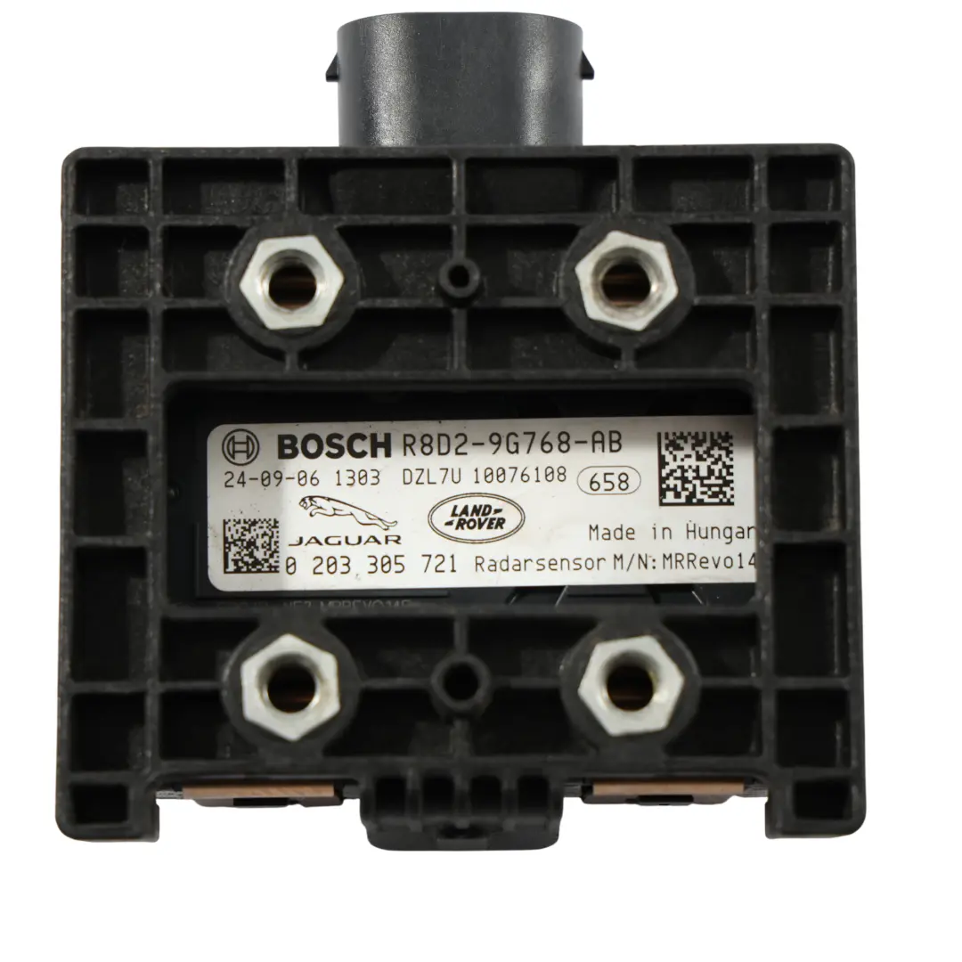 Unità Cruise Control Sensore Velocità R8D2-9G768-AB per Land Rover Evoque L551 con numero di parte LR185962 Land Rover Evoque L551 Unità Cruise Control Sensore Velocità R8D2-9G768-AB - SKU LR185962 - Numero di parte LR185962