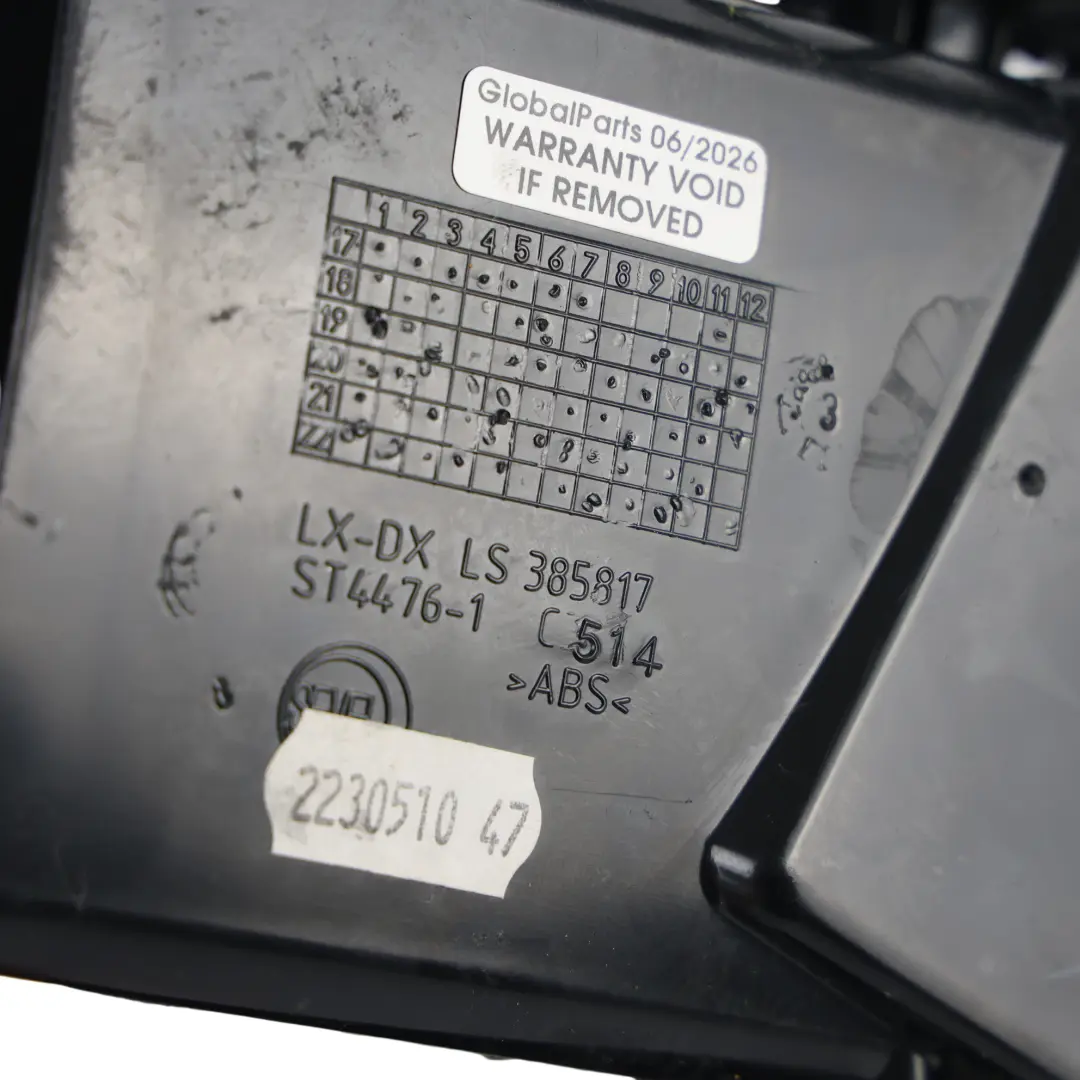Citroen Jumper III Fiat Ducato Armaturenbrett Luftdüse Vorne Rechts für mit Teilenummer LS385818 Citroen Jumper III Fiat Ducato Armaturenbrett Luftdüse Vorne Rechts - SKU LS385818 - Teilenummer LS385818
