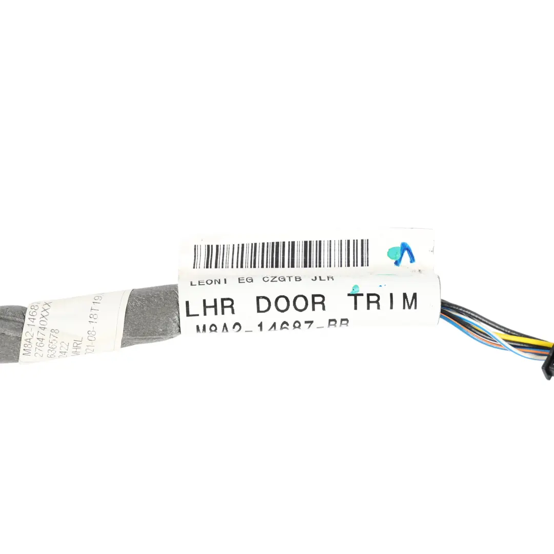 Front Door Wiring Harness Cable Right O/S to Range Rover Velar L560 with Part number M8A2-14687-BB Range Rover Velar L560 Front Door Wiring Harness Cable Right O/S - SKU RHD-LR144731 - Part number M8A2-14687-BB