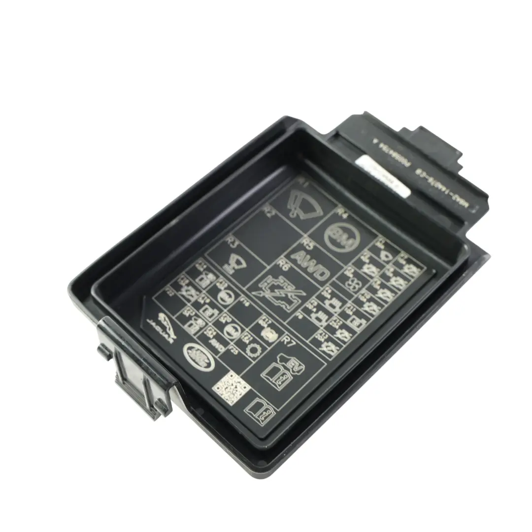Caja Fusibles Tapa Superior Cubierta para Land Rover Velar L560 con número de pieza M8A2-14A076-CB Land Rover Velar L560 Caja Fusibles Tapa Superior Cubierta - SKU M8A2-14A076-CB - Número de pieza M8A2-14A076-CB