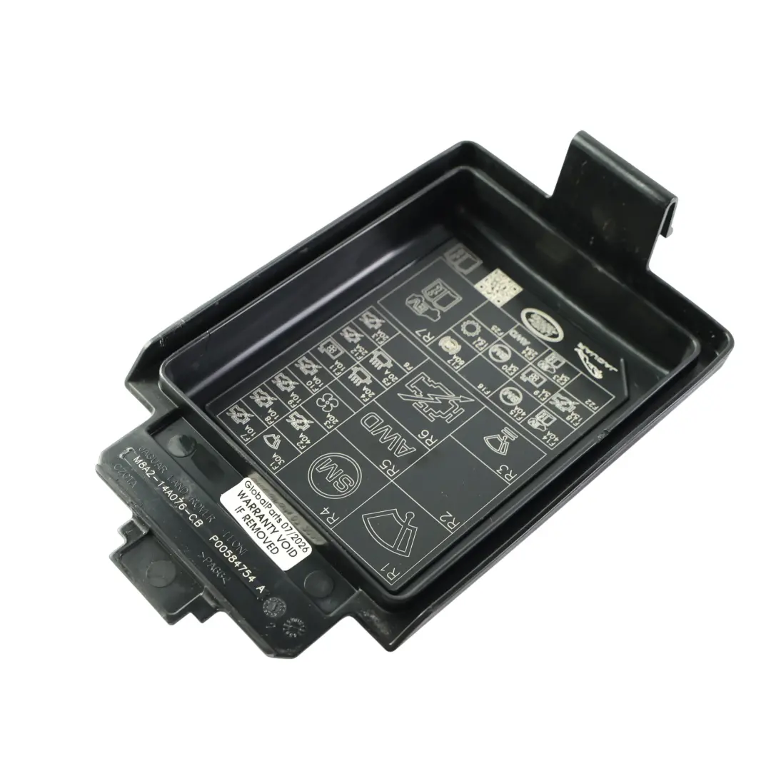 Range Rover Velar L560 Fuse Box Unit Upper Cover Cap Trim - SKU M8A2-14A076-CB - Part number M8A2-14A076-CB