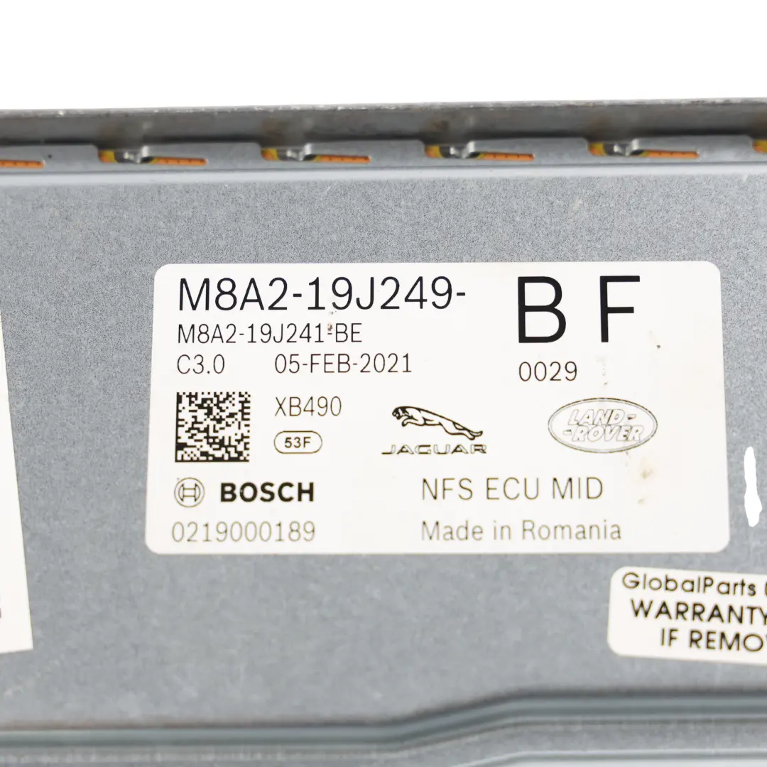 Kamera Steuergerät Modul ECU für Range Rover Evoque L551 mit Teilenummer M8A2-19J249-BF Range Rover Evoque L551 Kamera Steuergerät Modul ECU - SKU M8A2-19J249-BF - Teilenummer M8A2-19J249-BF