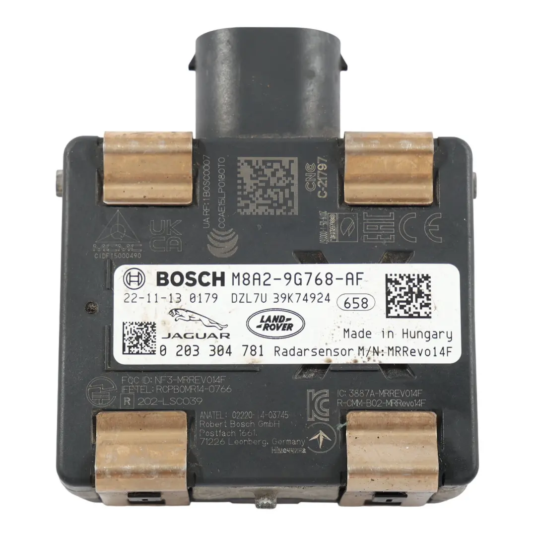 Land Rover Velar L560 Geschwindigkeitsregelung Radar Modul Sensor - SKU M8A2-9G768-AF - Teilenummer M8A2-9G768-AF