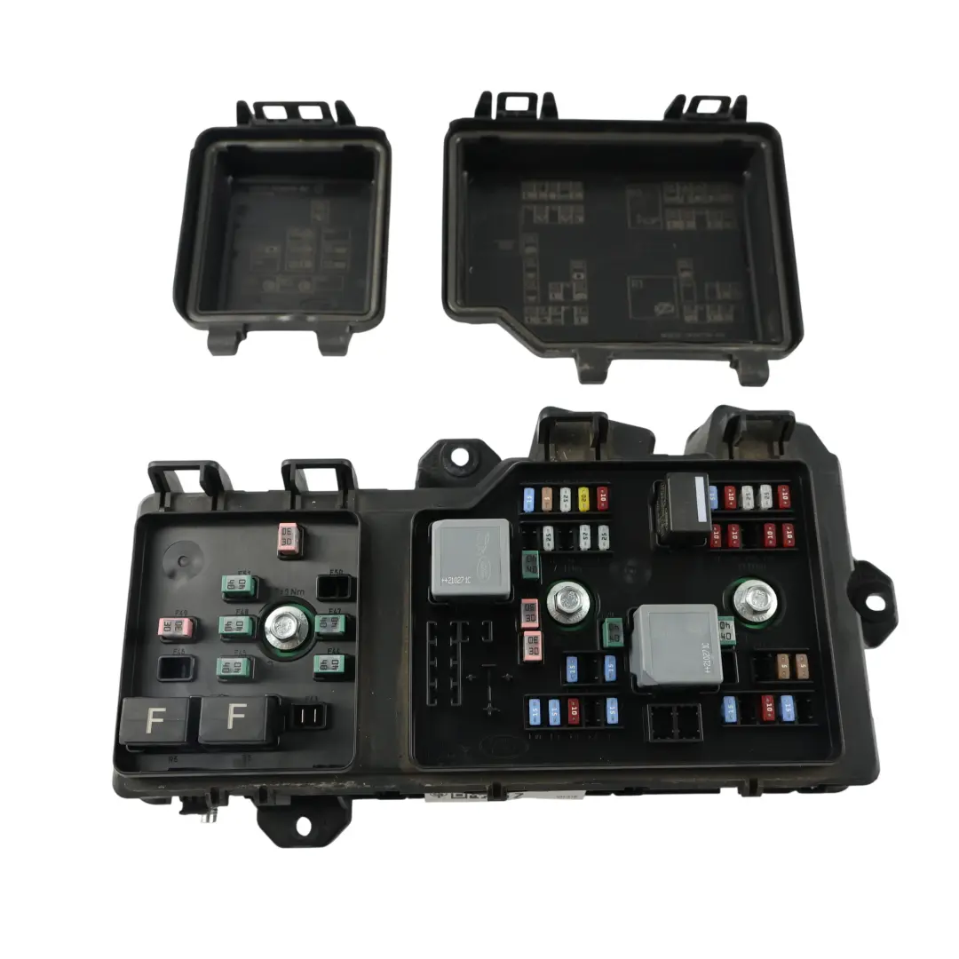 Módulo Caja Fusibles para Land Rover Evoque L551 L550 con número de pieza M8D2-14A073-AA Land Rover Evoque L551 L550 Módulo Caja Fusibles - SKU M8D2-14A073-AA - Número de pieza M8D2-14A073-AA