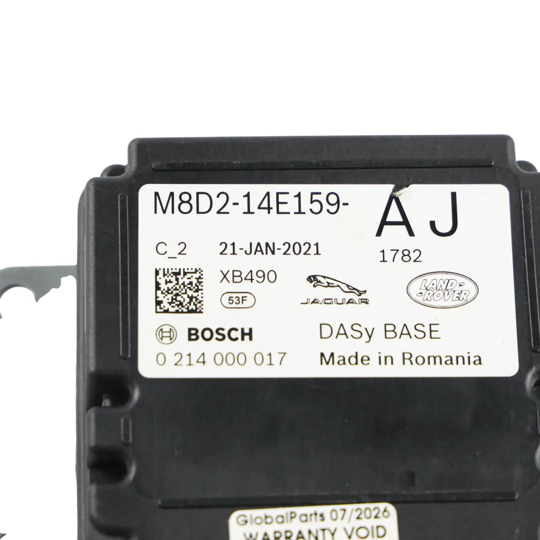 Range Rover Evoque L551 Adaptive Fahrwerk Steuergerät ECU - SKU M8D2-14E159-AJ - Teilenummer M8D2-14E159-AJ
