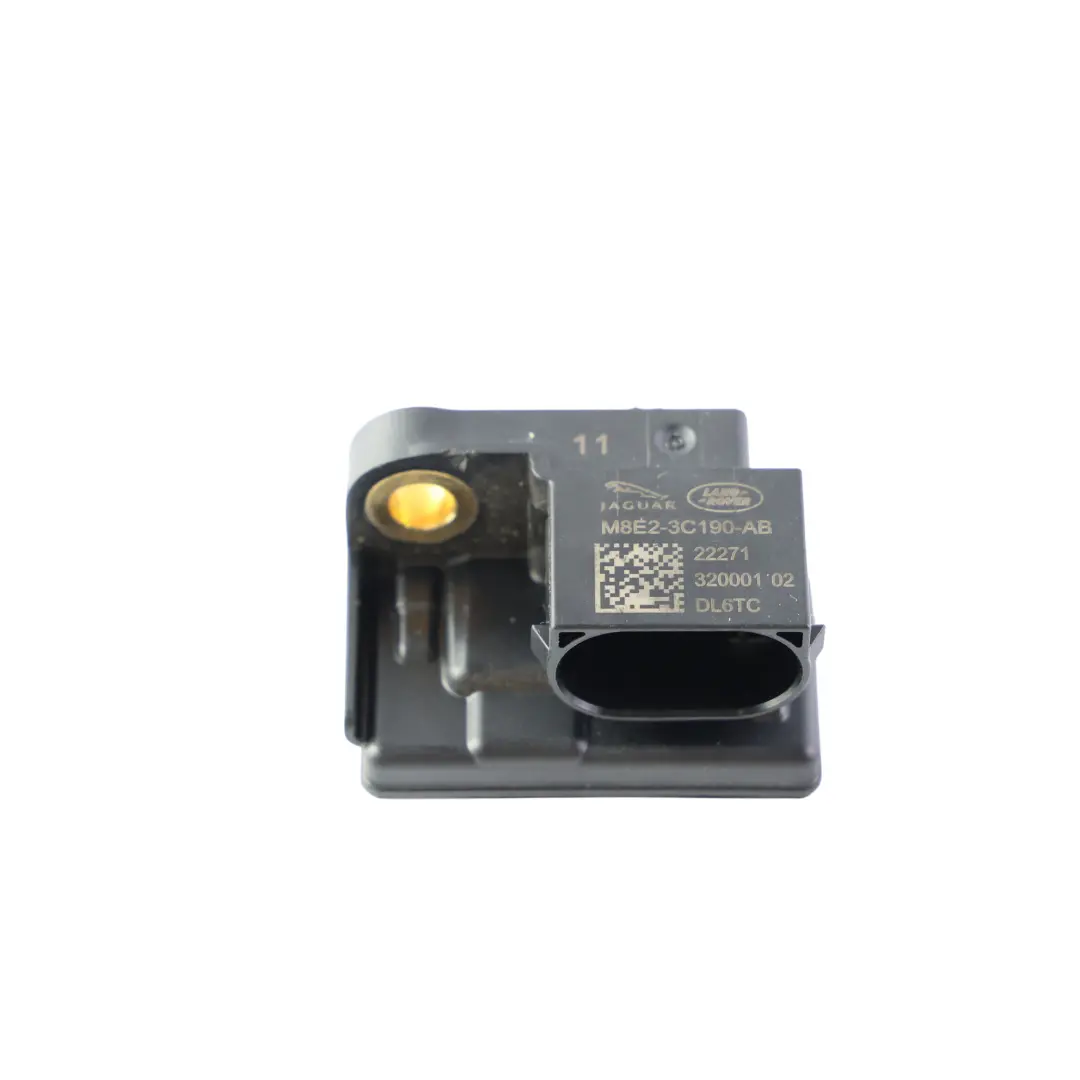 Sensor Aceleración Impacto Choque para Range Rover Velar L560 con número de pieza M8E2-3C190-AB Range Rover Velar L560 Sensor Aceleración Impacto Choque - SKU M8E2-3C190-AB - Número de pieza M8E2-3C190-AB