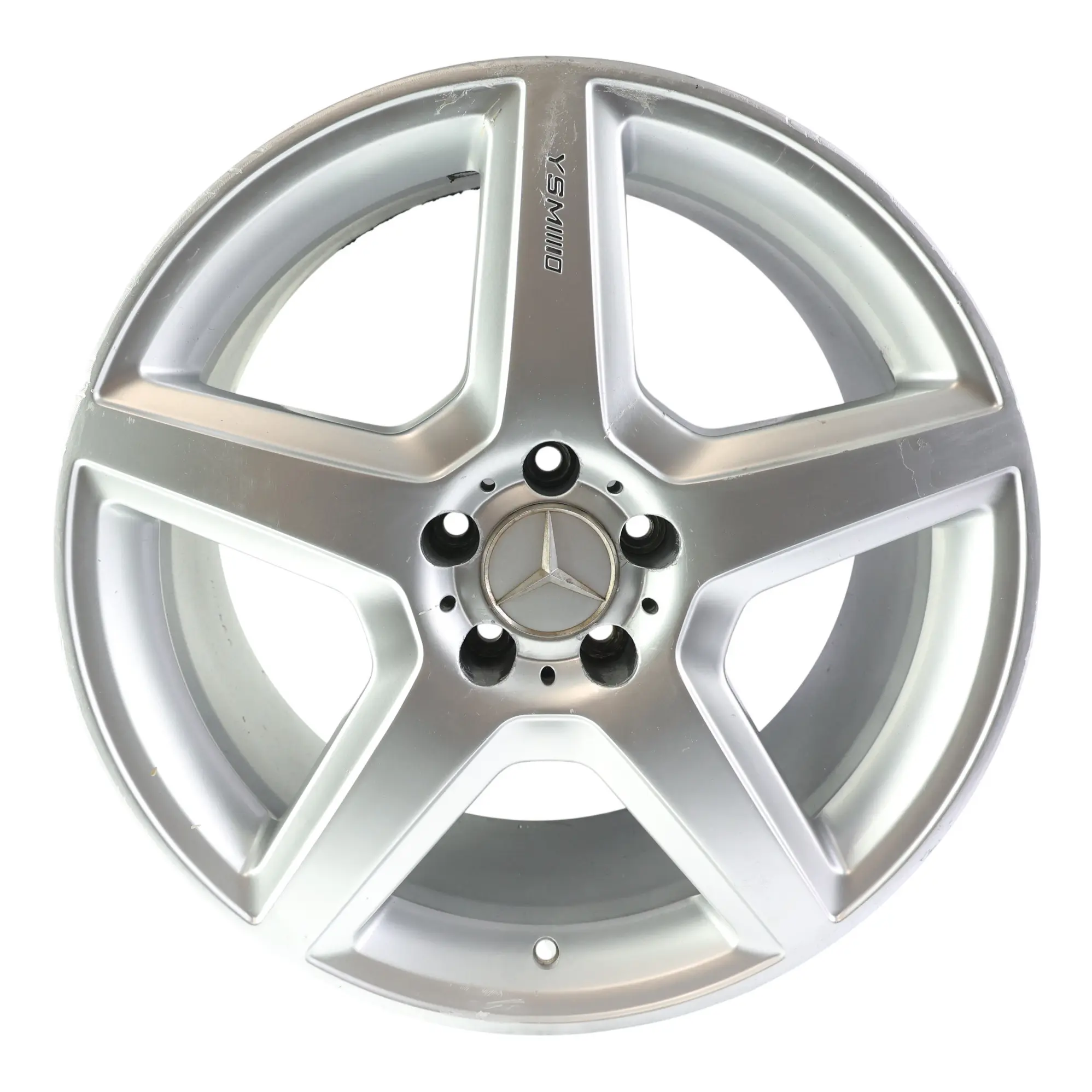 Unbranded Mercedes AMG Jante Alliage Argent 19" 9.5J ET:44 5x112 5-Branches