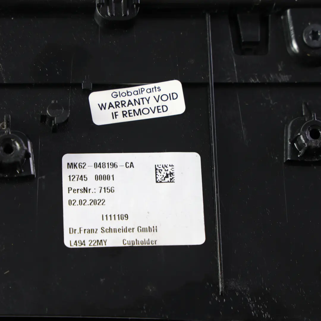 Land Rover Range Rover Sport L494 Console Rangement Porte-Gobelet - SKU MK62-048196-CA - Numéro de pièce MK62-048196-CA