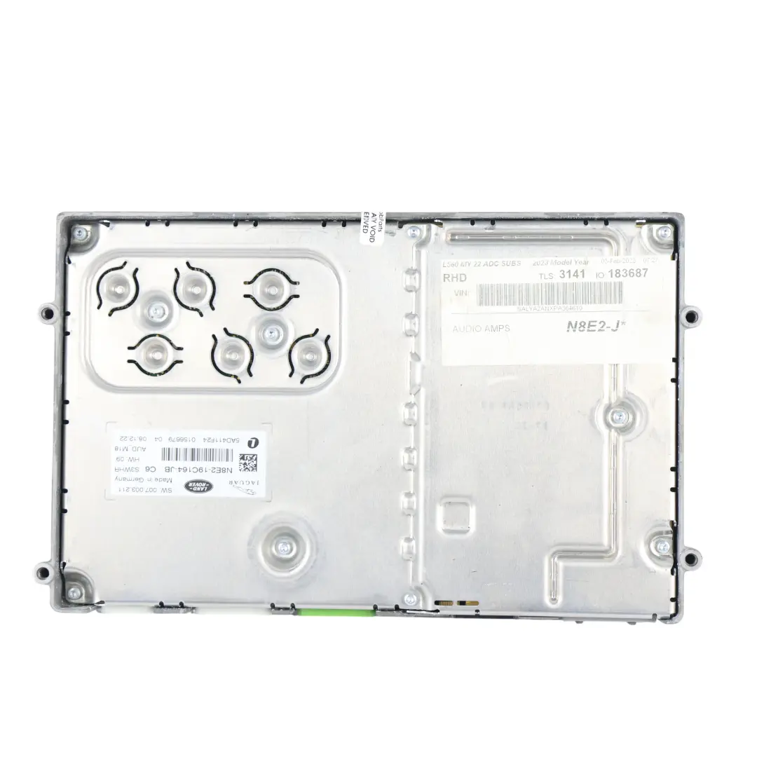 Land Rover Range Rover Velar L560 Amplificatore Controllo Audio - SKU N8E2-19C164-JB - Numero di parte N8E2-19C164-JB