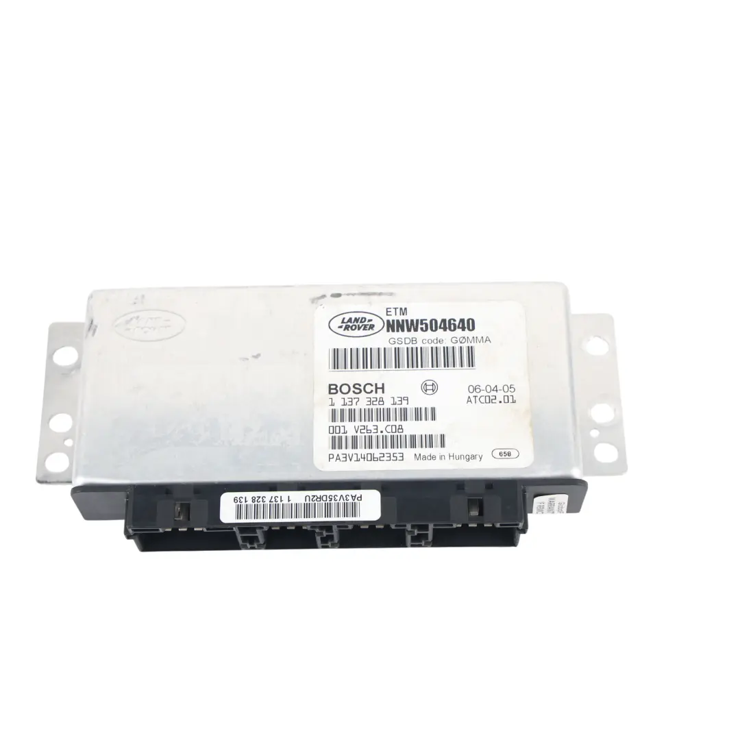 Differentialsperre Modul Steuergerät für Land Rover Range Rover Velar L560 mit Teilenummer NNW504640 Land Rover Range Rover Velar L560 Differentialsperre Modul Steuergerät - SKU NNW504640 - Teilenummer NNW504640