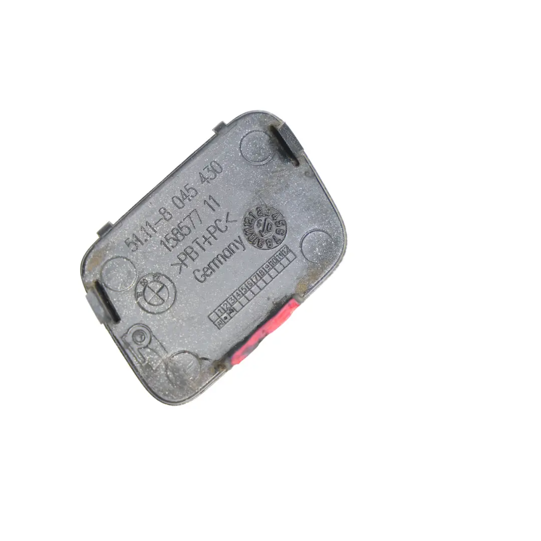 BMW E82 E88 Trappe Pare-Chocs Arrière Remorquage 8045430 Gris Titane 354 - SKU P0036270-TS - Numéro de pièce P0036270