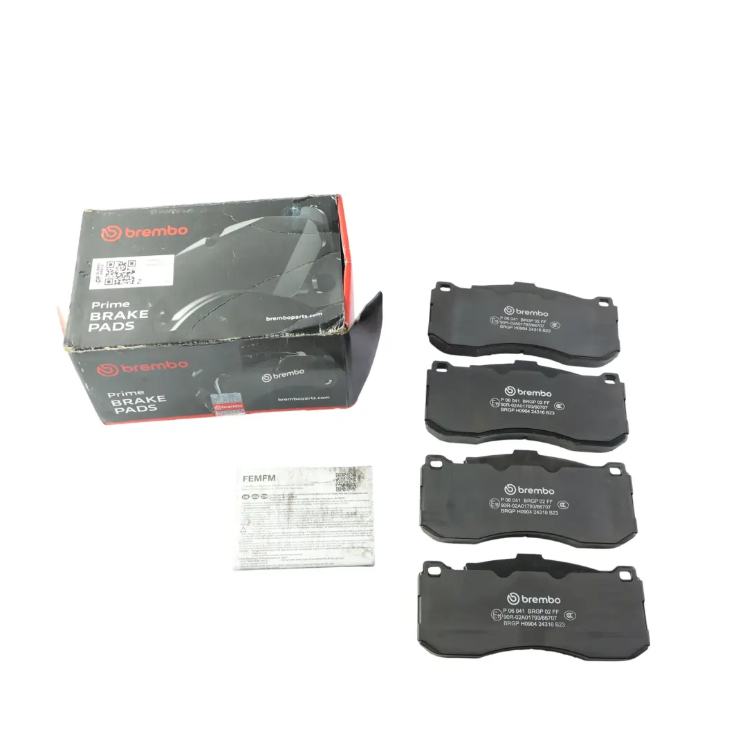  Brembo Front Brake Pads BMW E87 E90 E91 Mini R56 Brake Pad Set - SKU P06041 - Part number P06041