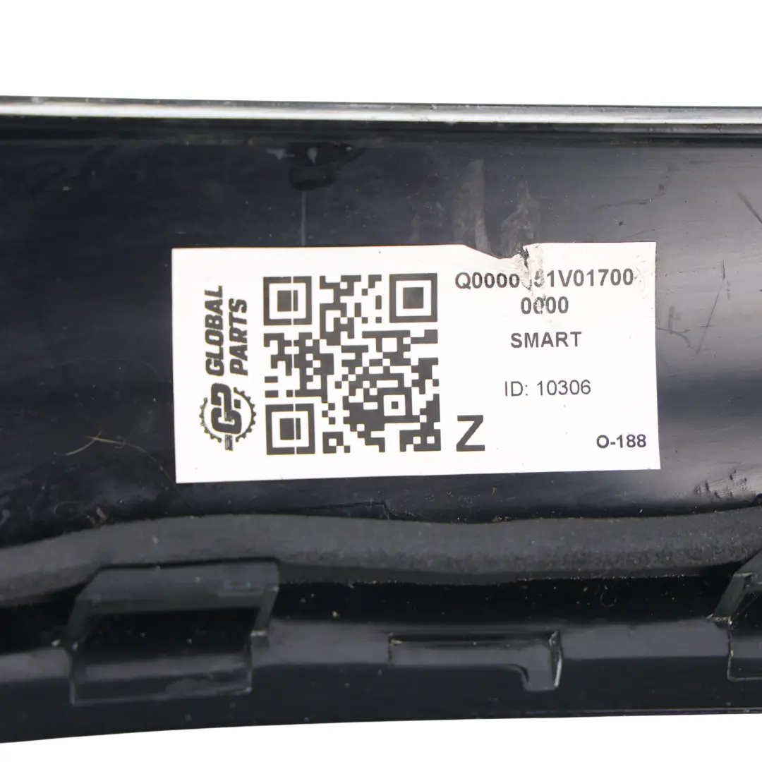 Smart Fortwo C450 Rear Quarter Window Side Glass Left N/S - SKU Q0000651V017000000 - Part number Q0000651V017000000