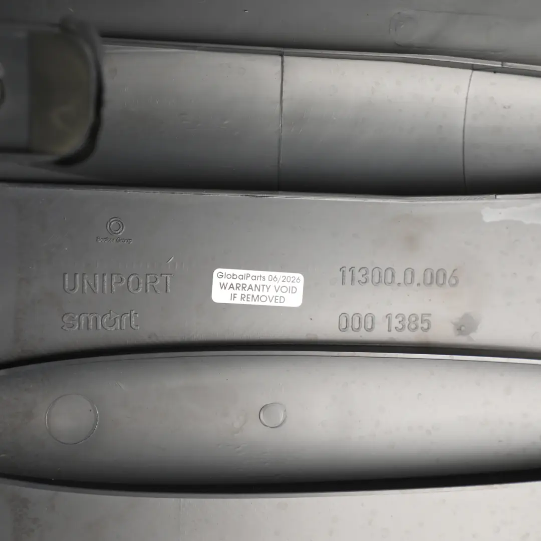 Smart C450 Boot Lid Tailgate Interior Trim Panel Saturn Grey - SKU Q0001385V017C96A00 - Part number Q0001385V017C96A00