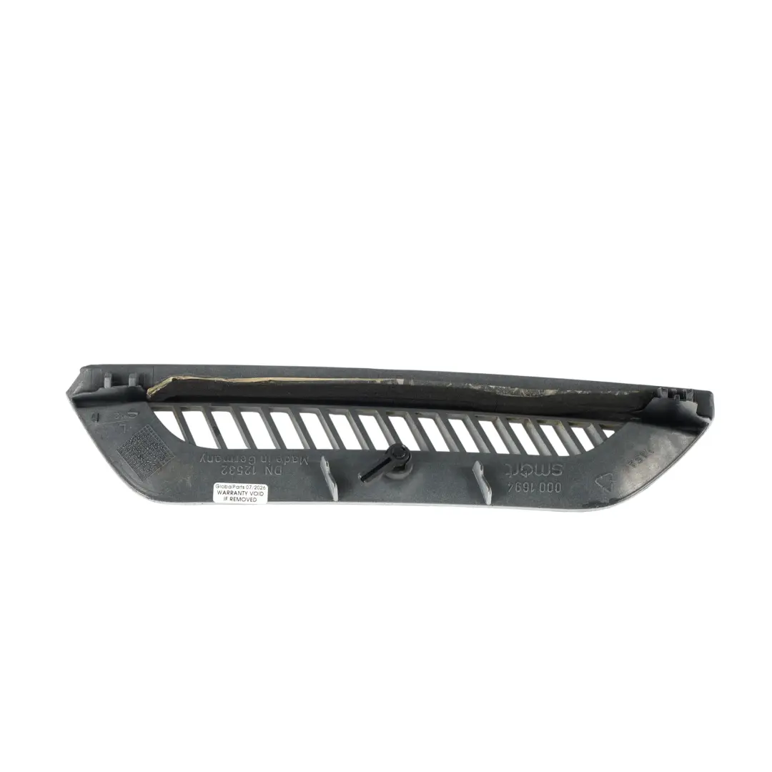 C450 Scuttle Panel Grille Trim Cover Panel Left N/S to Smart with Part number Q0001694V012C49L00 Smart C450 Scuttle Panel Grille Trim Cover Panel Left N/S - SKU Q0001694V012C49L00 - Part number Q0001694V012C49L00