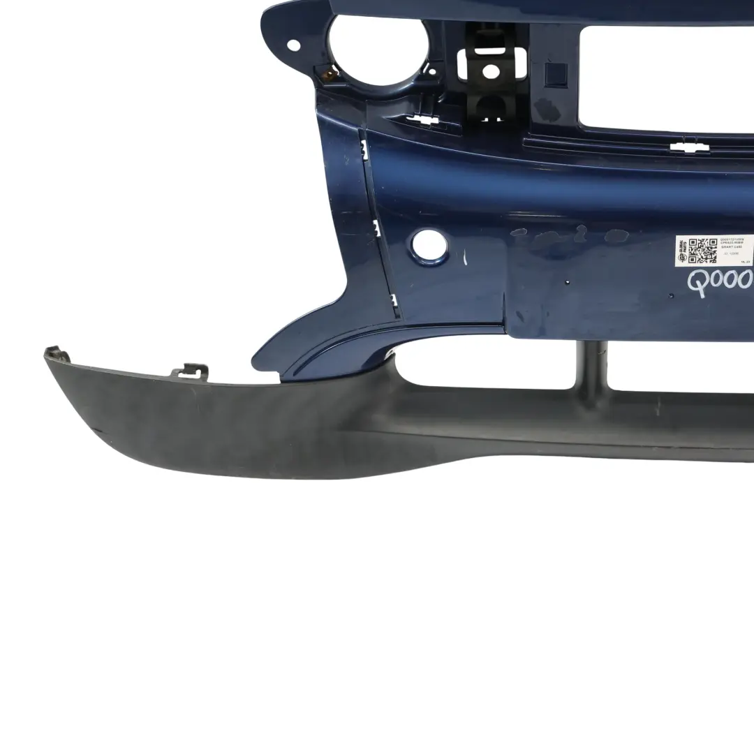 C450 Front Bumper Centre Slam Panel Midnight Blue Metallic - EN3 to Smart Fortwo with Part number Q0001721V009CP6A00 Smart Fortwo C450 Front Bumper Centre Slam Panel Midnight Blue Metallic - EN3 - SKU Q0001721V009CP6A00-MIBM - Part number Q0001721V009CP6A00