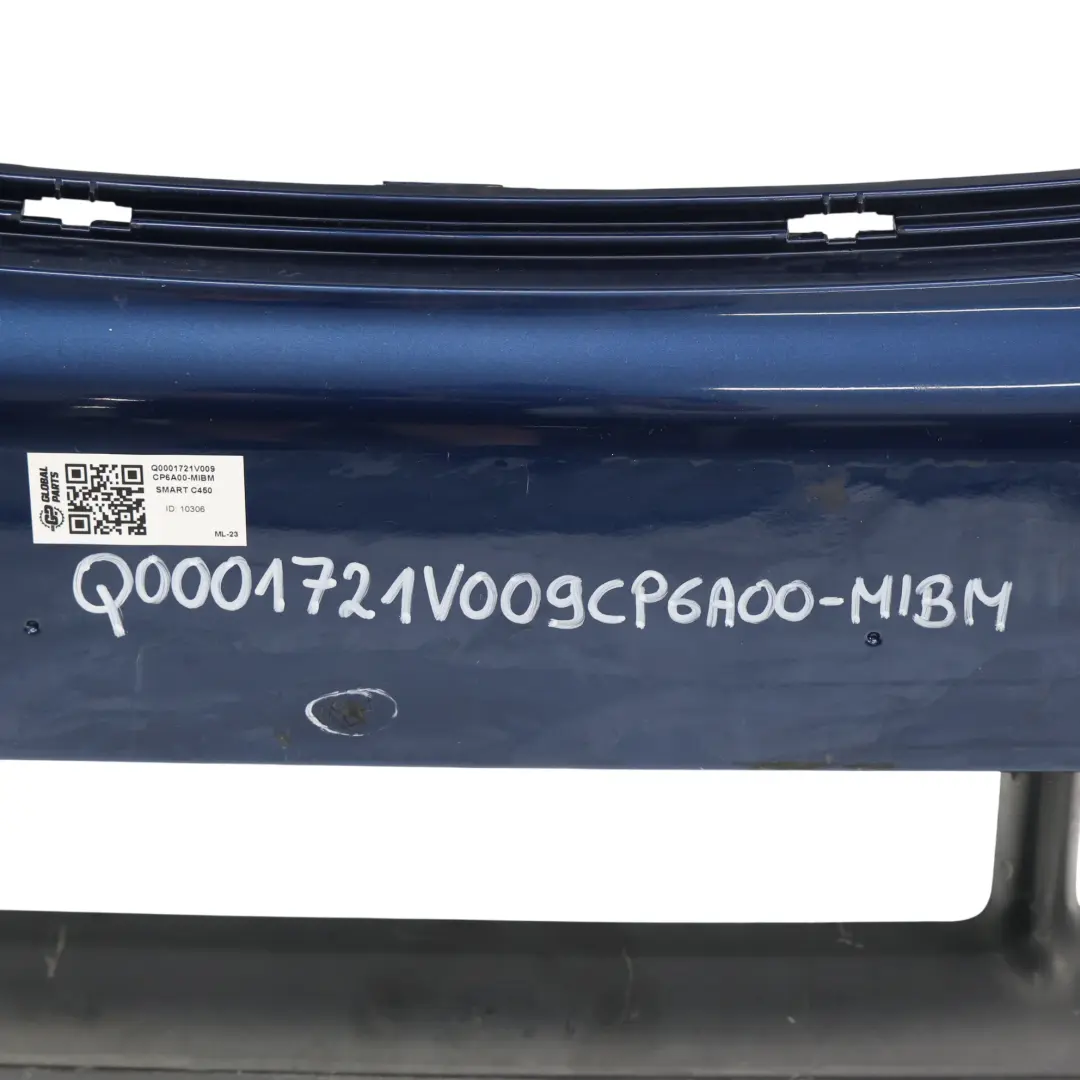 C450 Front Bumper Centre Slam Panel Midnight Blue Metallic - EN3 to Smart Fortwo with Part number Q0001721V009CP6A00 Smart Fortwo C450 Front Bumper Centre Slam Panel Midnight Blue Metallic - EN3 - SKU Q0001721V009CP6A00-MIBM - Part number Q0001721V009CP6A00