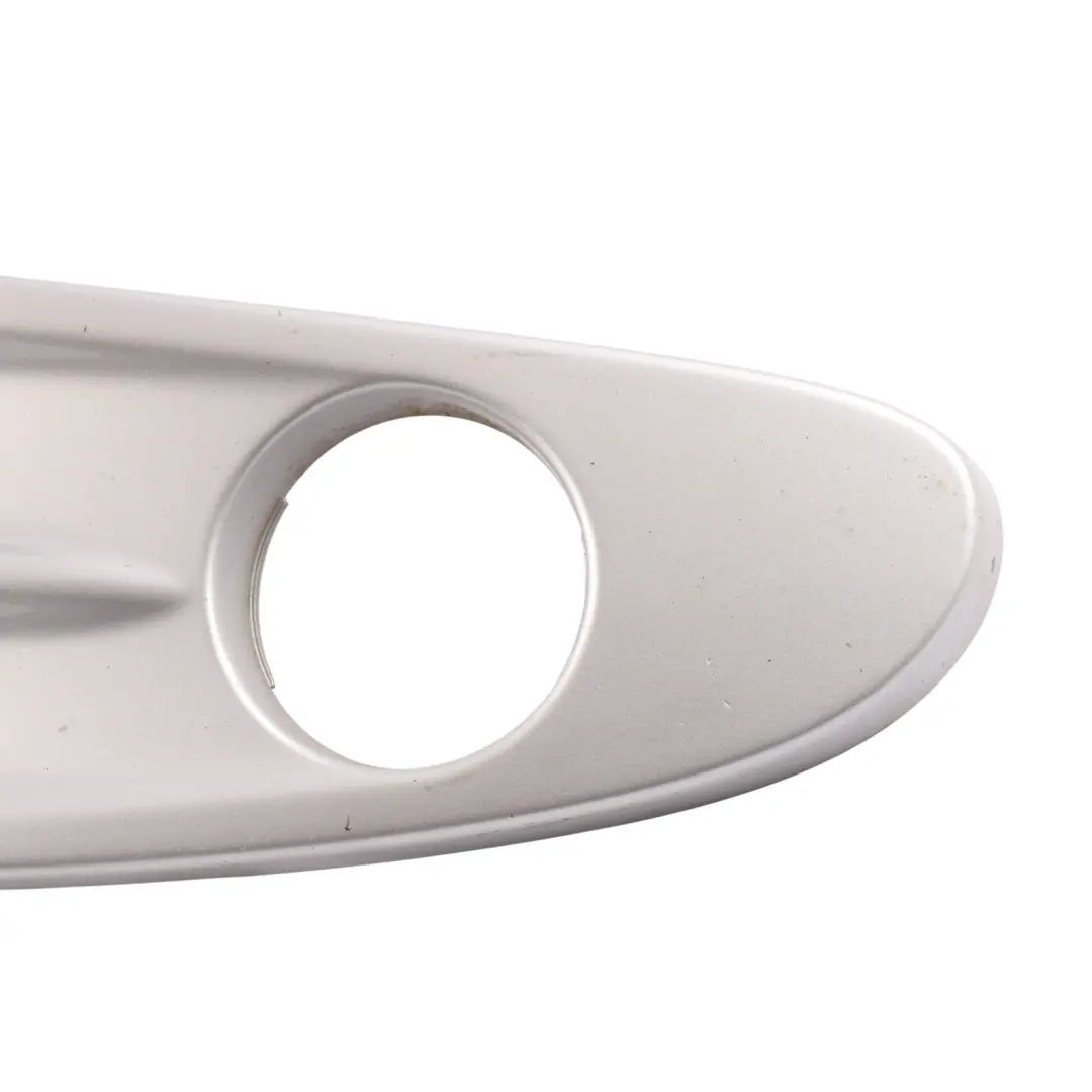 Smart C450 Front Bumper Fog Lamp Cover Trim Panel Silver - SKU Q0001726V003C26L00 - Part number Q0001726V003C26L00