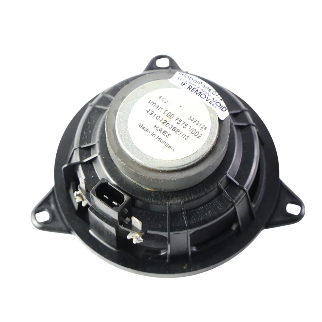 C450 Convertitore Rumore Altoparlante Ant per Smart Fortwo con numero di parte Q0007575V002000000 Smart Fortwo C450 Convertitore Rumore Altoparlante Ant - SKU Q0007575V002000000 - Numero di parte Q0007575V002000000