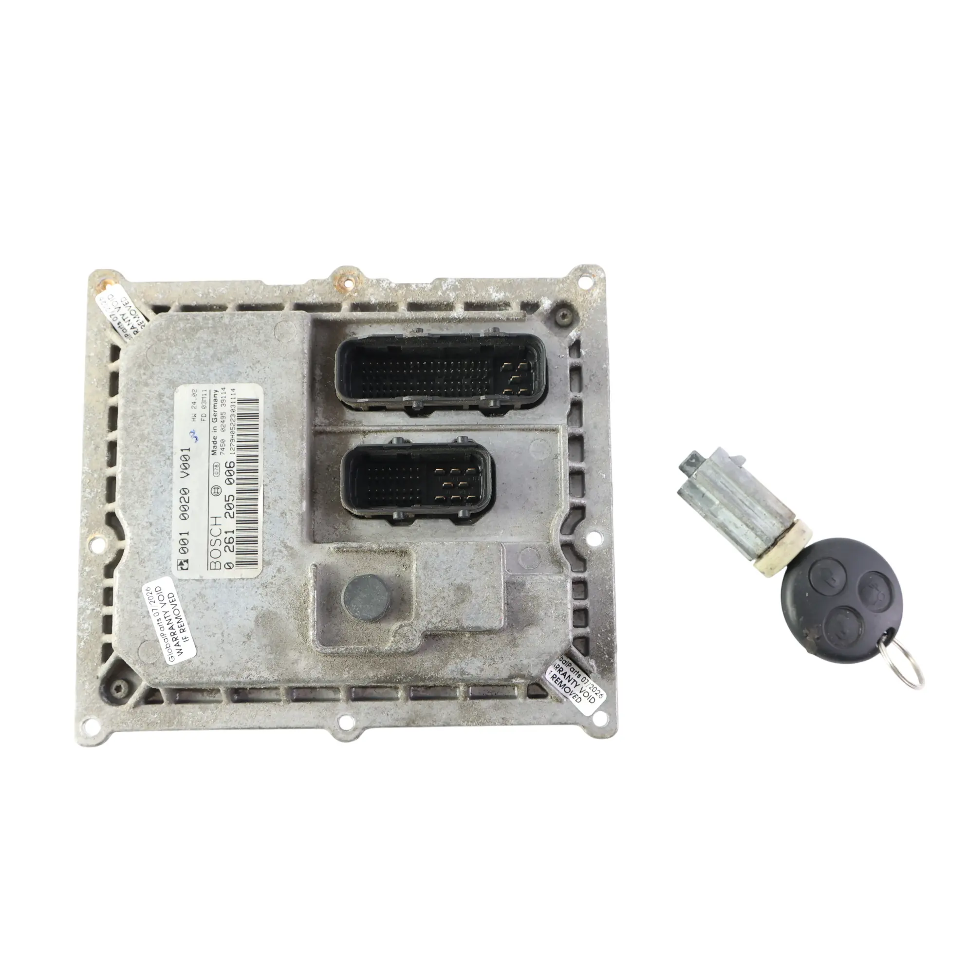 Smart Fortwo C450 Centralina Motore ECU 0.7 Benzina 61HP Automatico Q0010020V001