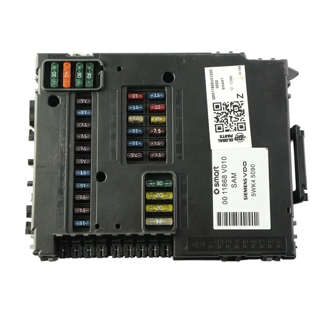 Smart Fortwo C450 Signal Acquisition Module Fuse Box Interior - SKU Q0011868V010000000 - Part number Q0011868V010000000