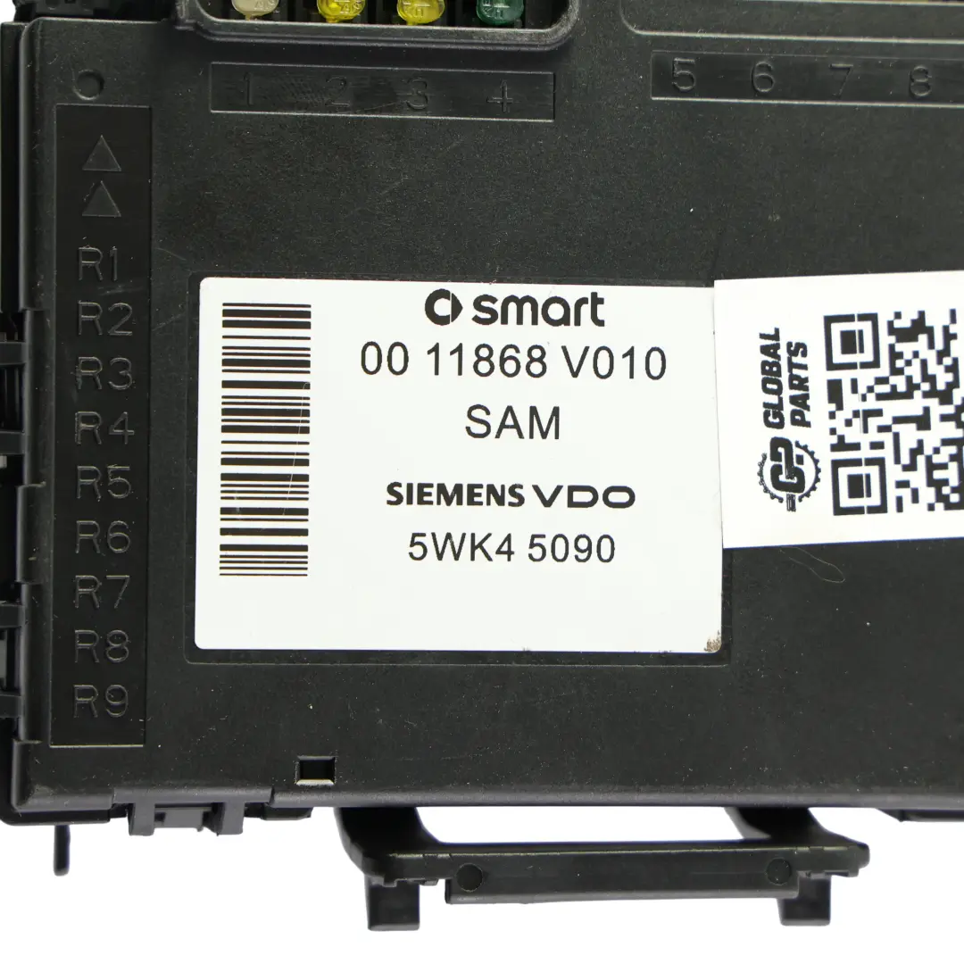 Smart Fortwo C450 Signal Acquisition Module Fuse Box Interior - SKU Q0011868V010000000 - Part number Q0011868V010000000