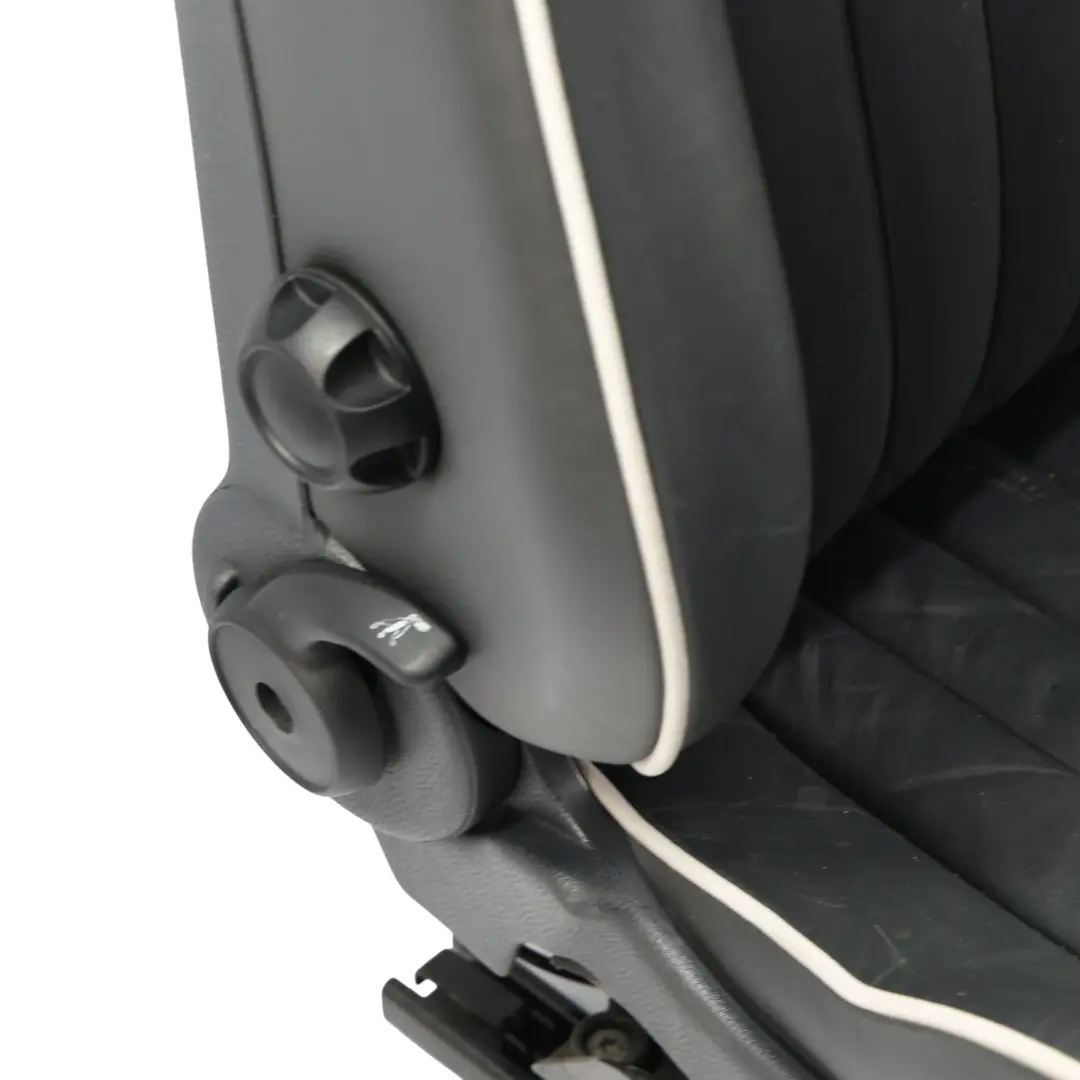 Mini R52 Fotele Skórzane Sport Sidewalk Przód Tył Komplet Zestaw - SKU R52-SPORT-ENGLISH-LEATHER-SEATS-BLACK-SET-LNPN - Numer Części R52-SPORT-ENGLISH-LEATHER-SEATS-BLACK-SET-LNPN