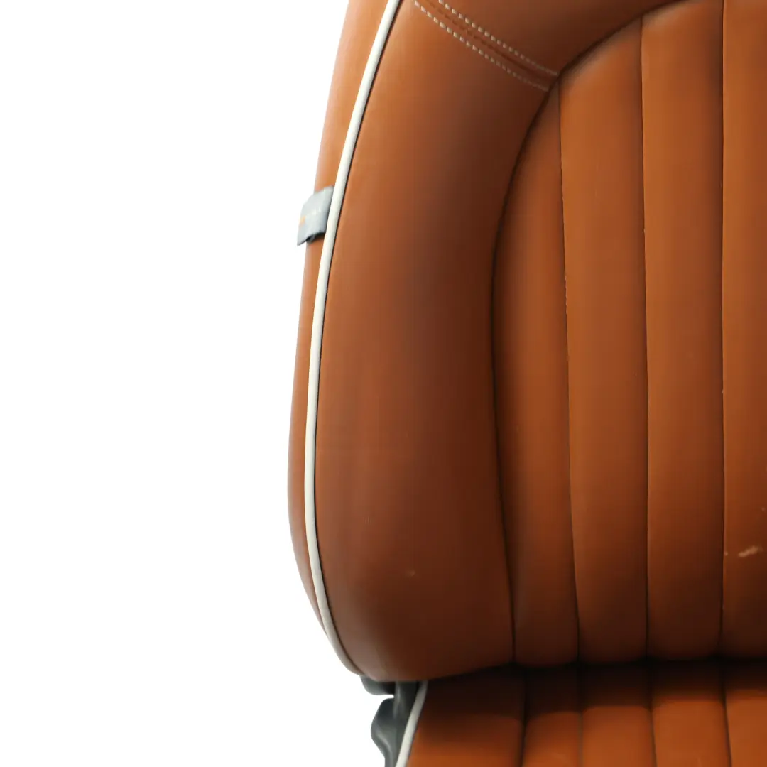 Mini R52 Sport Seats Leather J Cooper Works Front Rear KIT SET Malt Brown - SKU R52-SPORT-SEATS-SET-MALT-BROWN-LNPR - Part number R52-SPORT-SEATS-SET-MALT-BROWN-LNPR