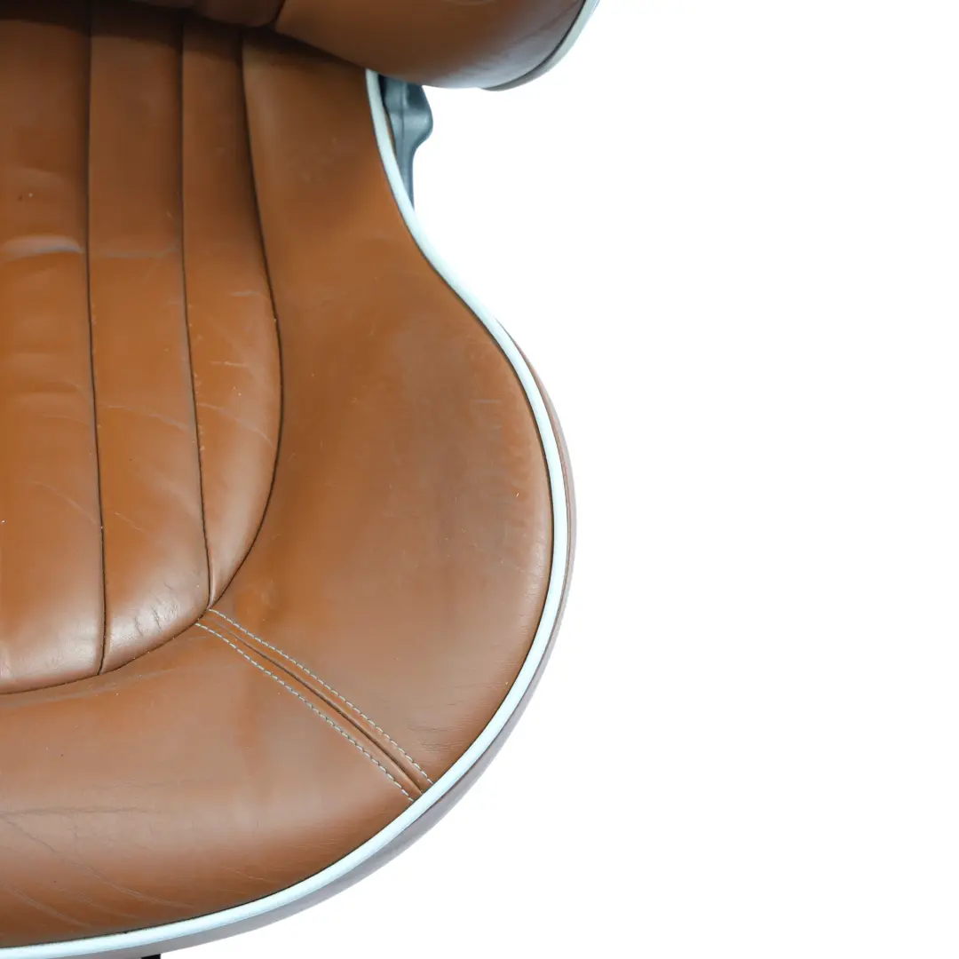 Mini R52 Sport Sitze Leder J Cooper Works Vorne Hinten KIT SET Malzbraun - SKU R52-SPORT-SEATS-SET-MALT-BROWN-LNPR - Teilenummer R52-SPORT-SEATS-SET-MALT-BROWN-LNPR