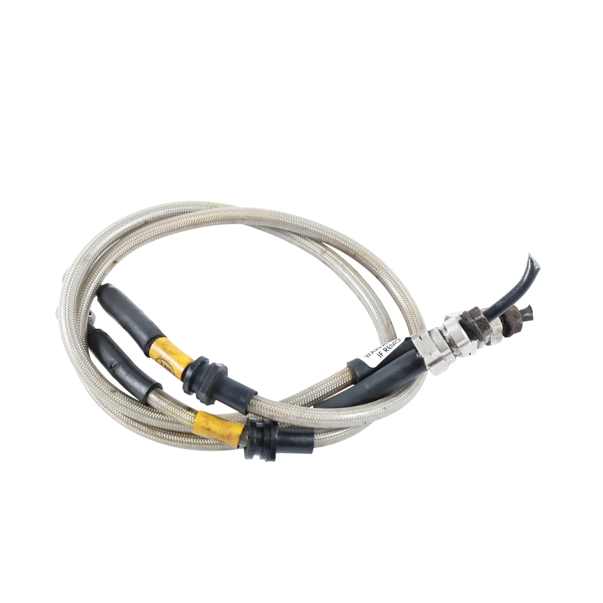 Mini R53 Set Tubo Flessibile Freno Ruota Anteriore HEL