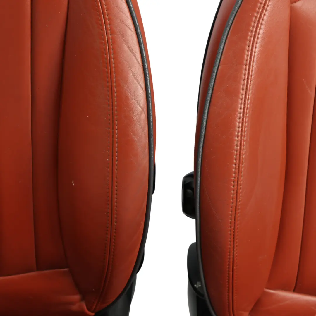 Mini R56 Sport Sitze Vorne Hinten Beheizt Rot Leder Lounge Interieur SET - SKU R56-SEATS-SPORT-LEATHER-LOUNGE-RED-SET-T9E5 - Teilenummer R56-SEATS-SPORT-LEATHER-LOUNGE-RED-SET-T9E5