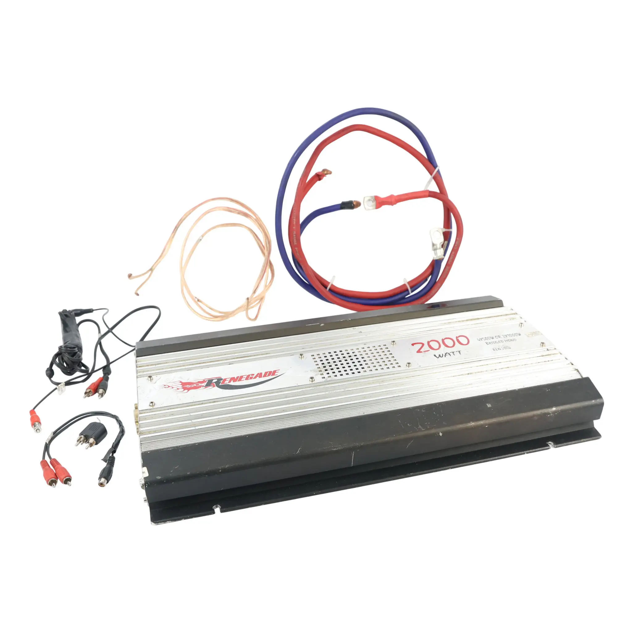 Inny Renegade 2000 Amplificador Audio Coche 2000W Con Cableado