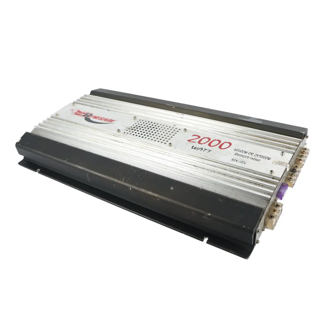 Inny Renegade 2000 Amplificador Audio Coche 2000W Con Cableado para con número de pieza REN2000 Inny Renegade 2000 Amplificador Audio Coche 2000W Con Cableado - SKU REN2000 - Número de pieza REN2000