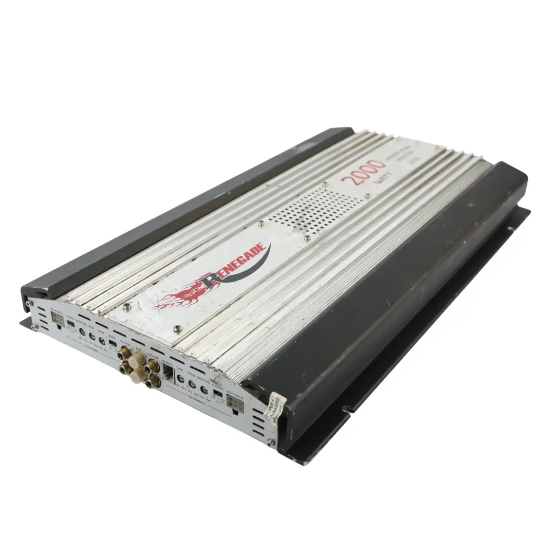 Renegade 2000 Car Audio Sound Amplifier 2000W With Wiring - SKU REN2000 - Part number REN2000