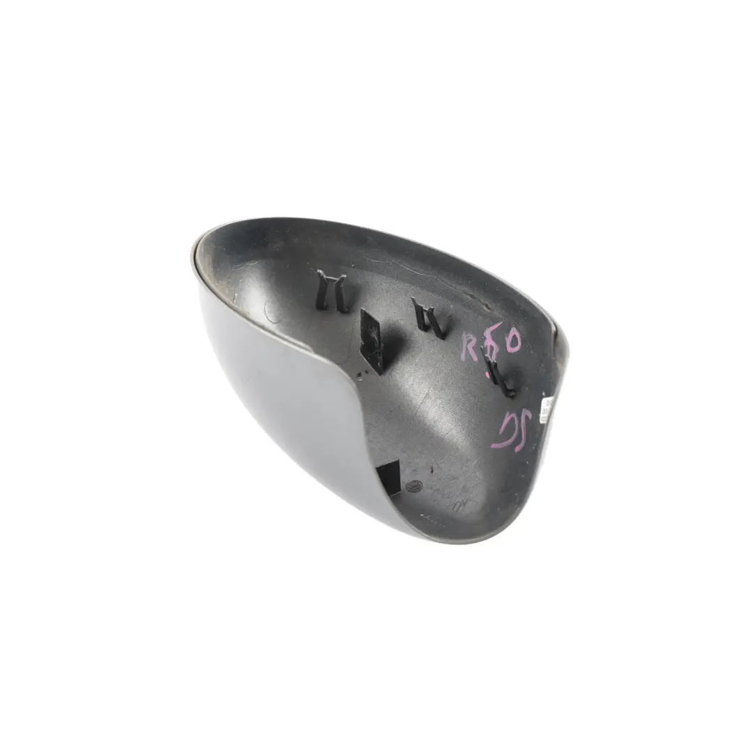 Mini R50 R53 Wing Mirror Cover Cap Casing Right O/S Wing Dark Silver - 871 - SKU RHD-0029989-DS - Part number 0029989