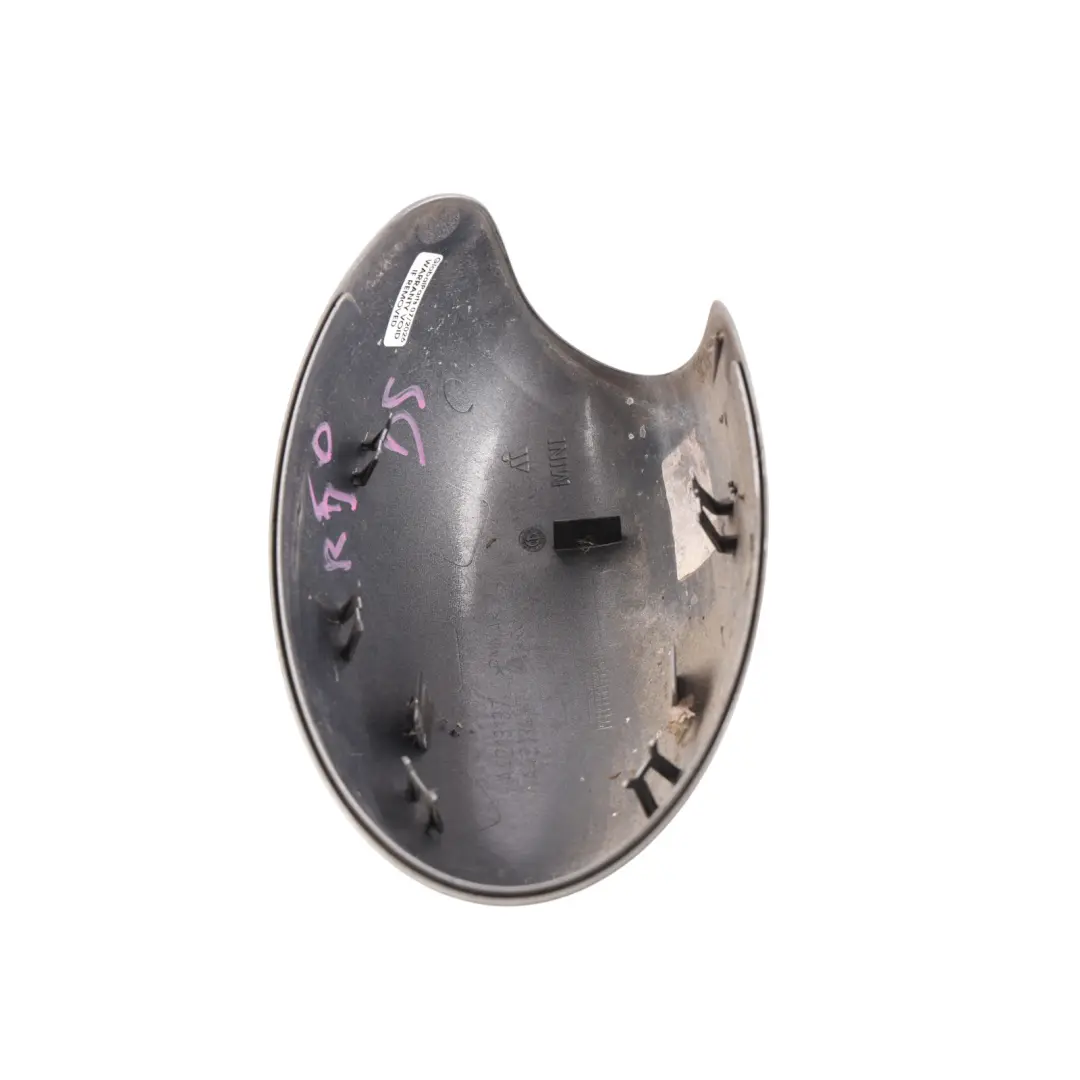 Wing Mirror Cover Cap Casing Right O/S Wing Dark Silver - 871 to Mini R50 R53 with Part number 0029989 Mini R50 R53 Wing Mirror Cover Cap Casing Right O/S Wing Dark Silver - 871 - SKU RHD-0029989-DS - Part number 0029989