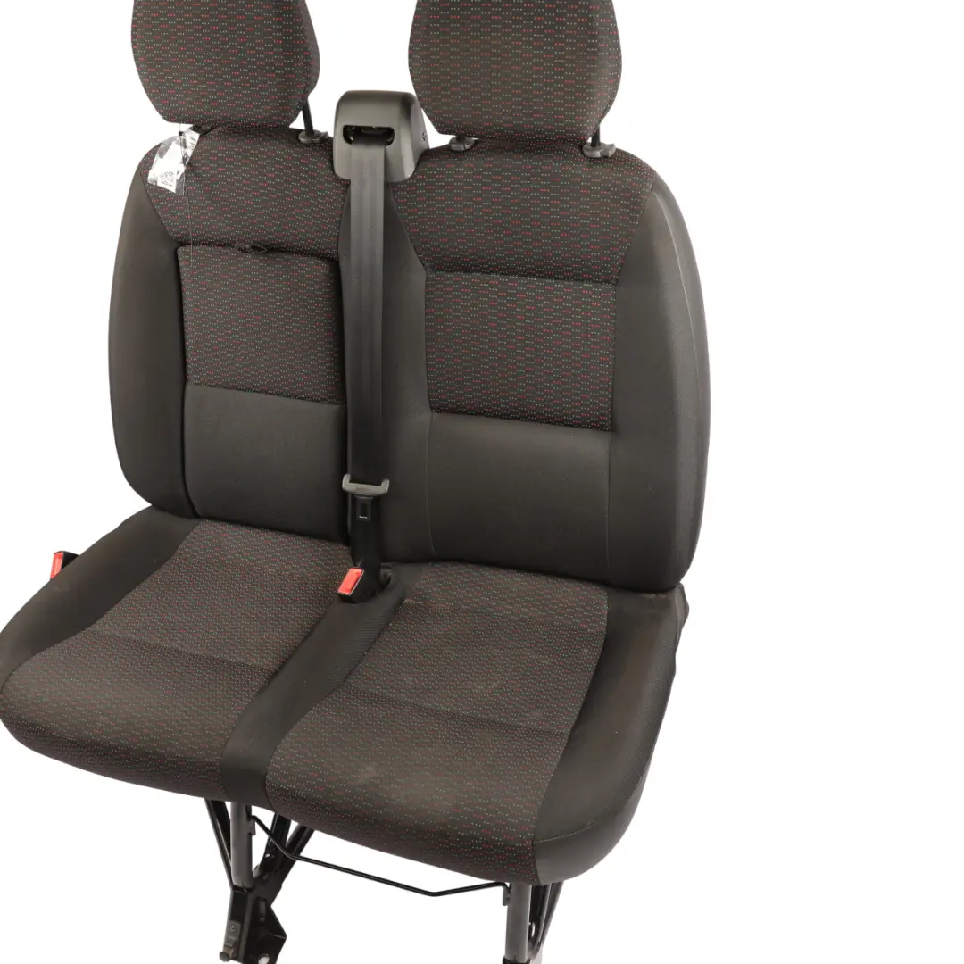 Citroën Relay III Front Passenger Double Seat Left N/S Cloth Fabric Darko Twill - SKU RHD-1612695480-1 - Part number 1612695480