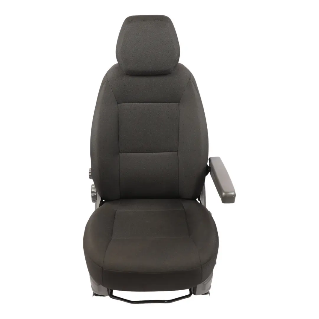 Front Seat Driver's Side Heated Right O/S Cloth Fabric Black to Vauxhall Movano C with Part number 1694748580 Vauxhall Movano C Front Seat Driver's Side Heated Right O/S Cloth Fabric Black - SKU RHD-1694748580 - Part number 1694748580