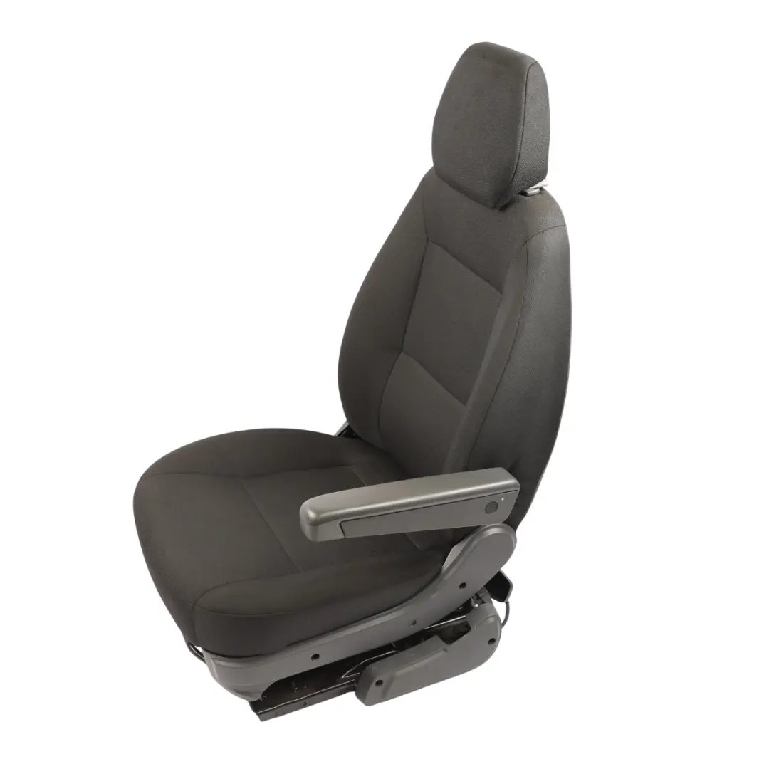 Vauxhall Movano C Front Seat Driver's Side Heated Right O/S Cloth Fabric Black - SKU RHD-1694748580 - Part number 1694748580