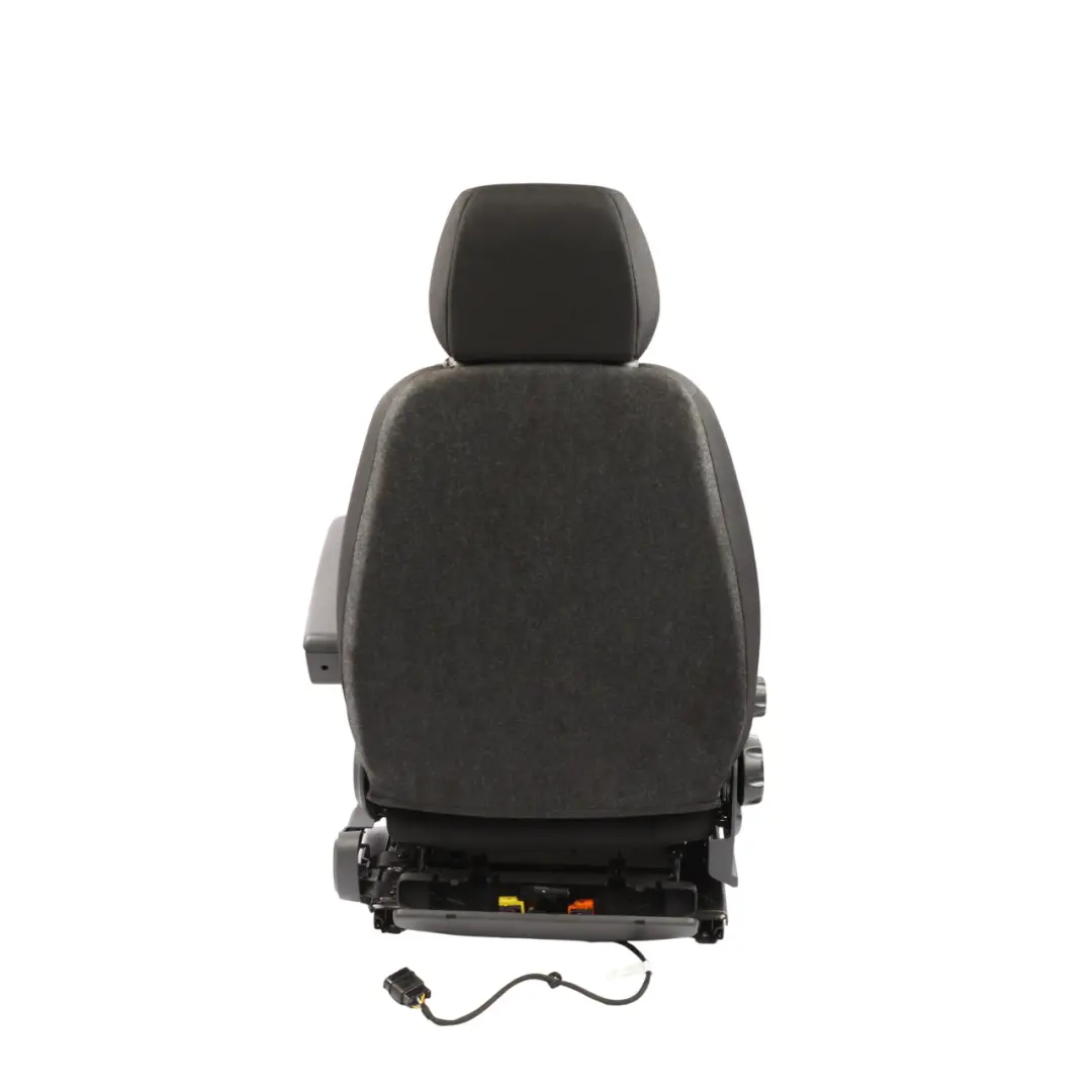 Front Seat Driver's Side Heated Right O/S Cloth Fabric Black to Vauxhall Movano C with Part number 1694748580 Vauxhall Movano C Front Seat Driver's Side Heated Right O/S Cloth Fabric Black - SKU RHD-1694748580 - Part number 1694748580