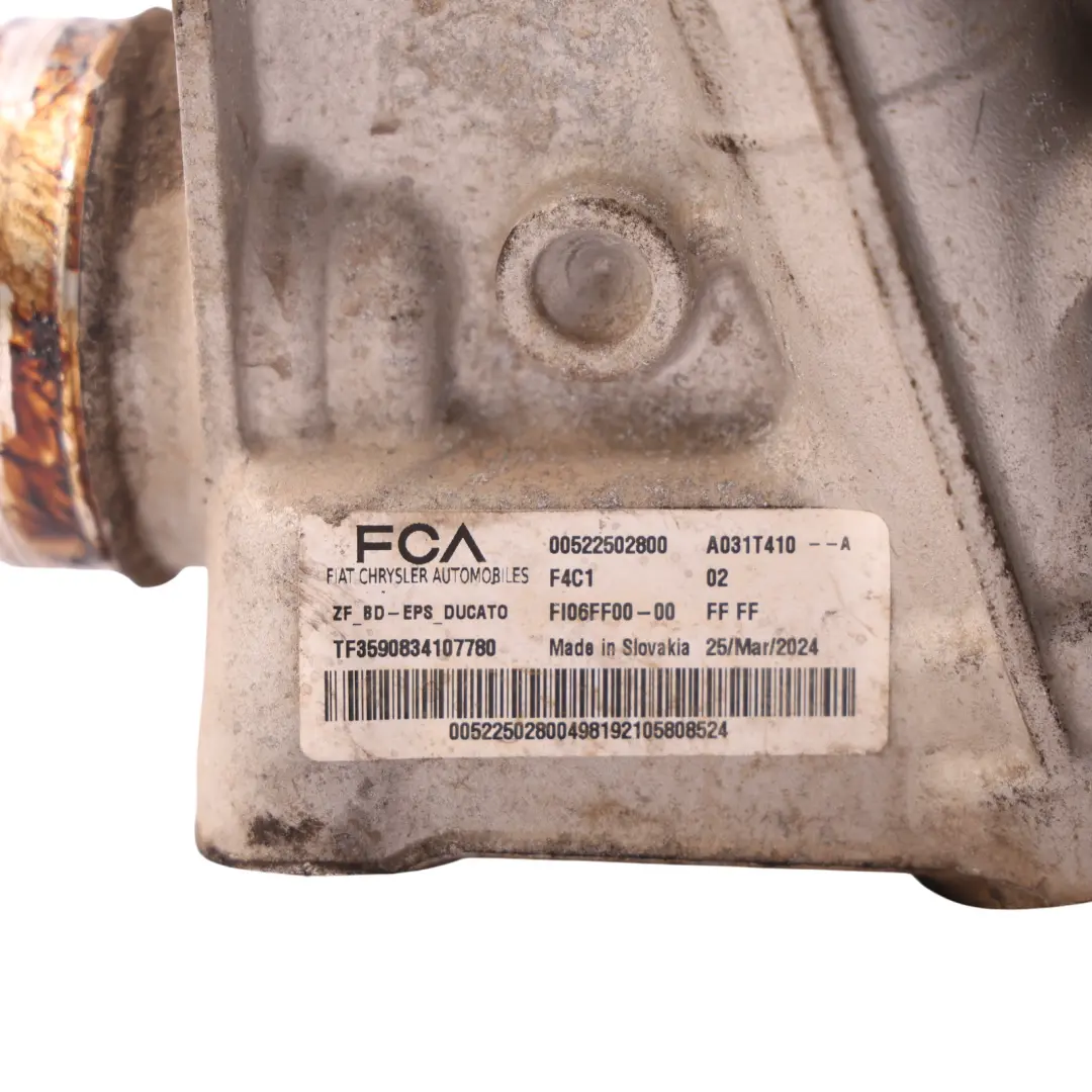 Steering Rack Gear 00522502800 to Vauxhall Movano C Fiat Ducato Electric Power with Part number 1697494780 Vauxhall Movano C Fiat Ducato Electric Power Steering Rack Gear 00522502800 - SKU RHD-1697494780 - Part number 1697494780