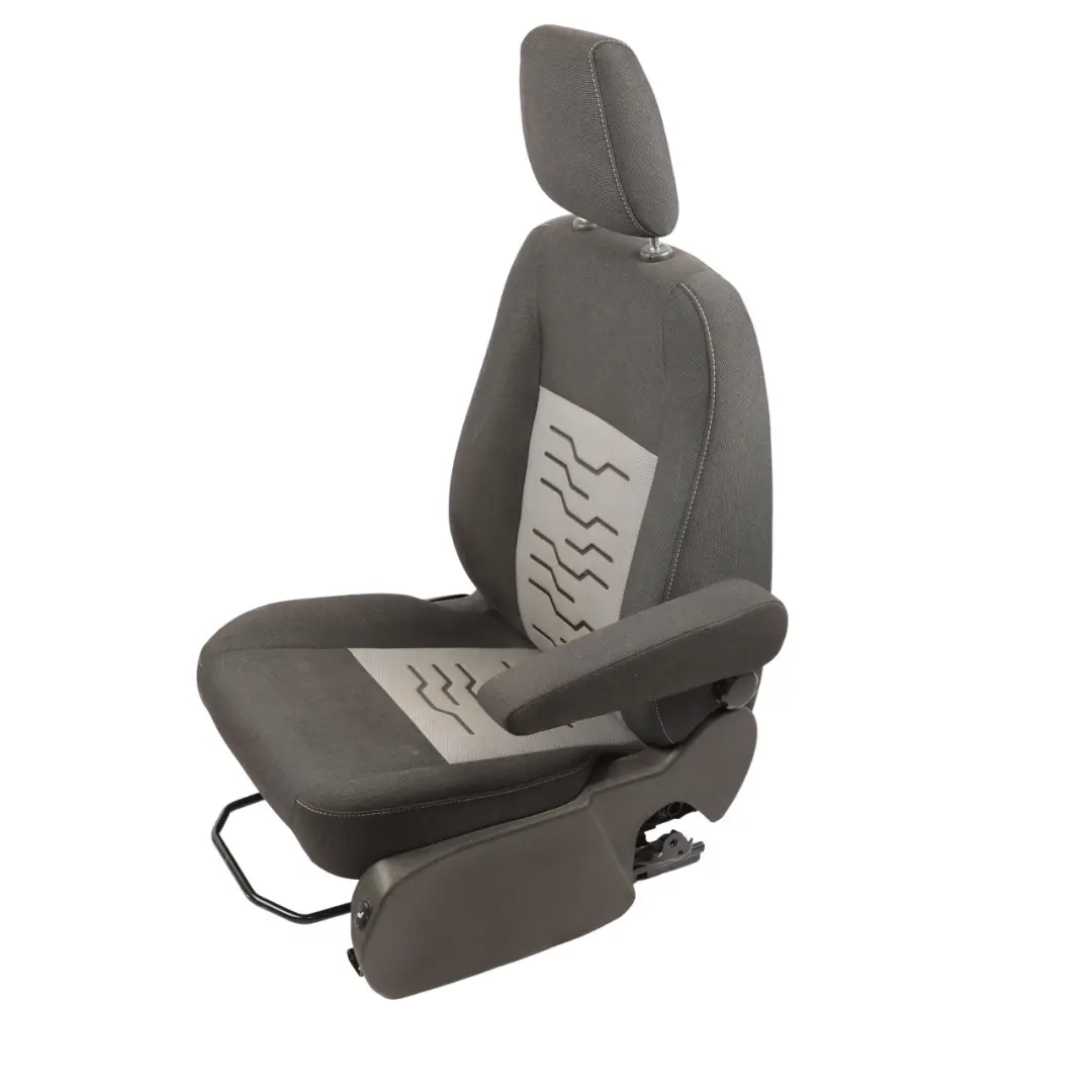 Ford Transit Custom Front Seat Heated Right O/S Cloth Fabric Ecko Black - SKU RHD-1829340 - Part number 1829340