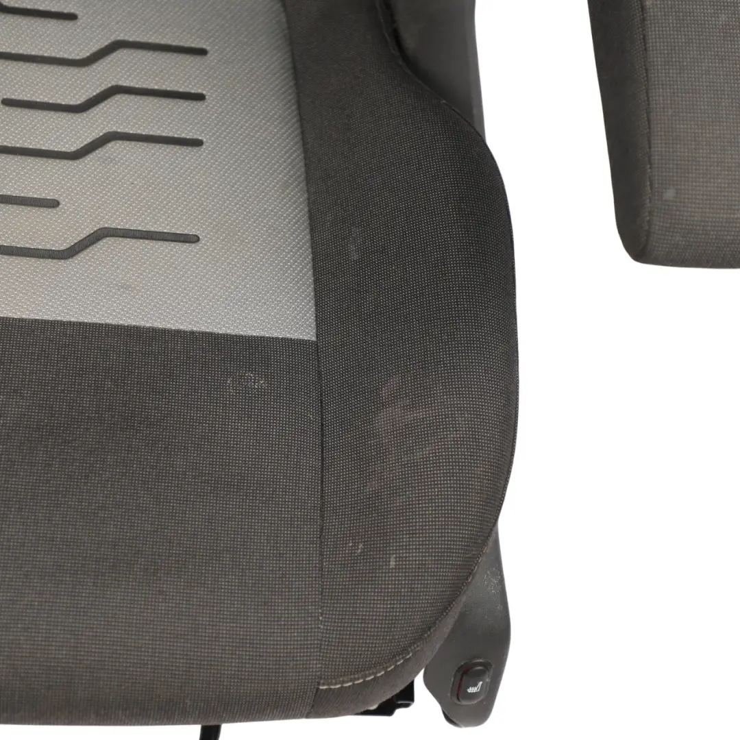 Ford Transit Custom Front Seat Heated Right O/S Cloth Fabric Ecko Black - SKU RHD-1829340 - Part number 1829340