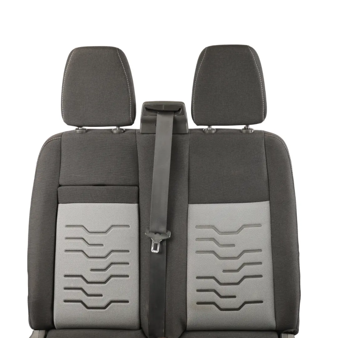 Ford Transit Custom Front Double Seat Passenger Side Left N/S Fabric Grey - SKU RHD-1901148 - Part number 1901148
